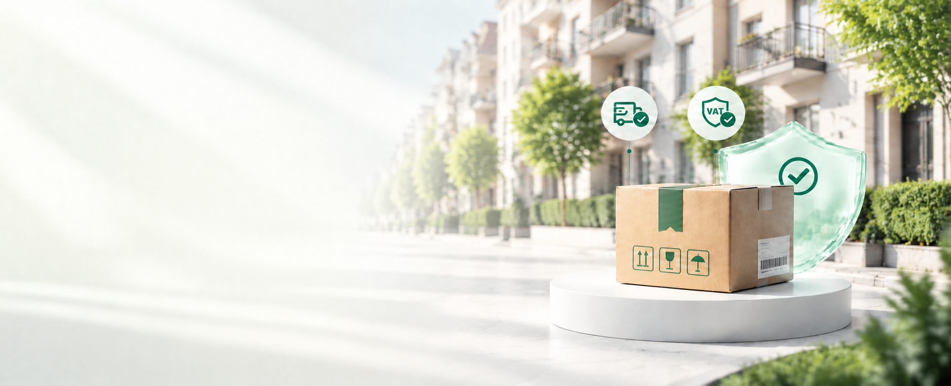 Rakumart door-to-door European delivery and VAT support
